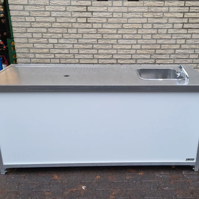 Alu Theken mit Spüle